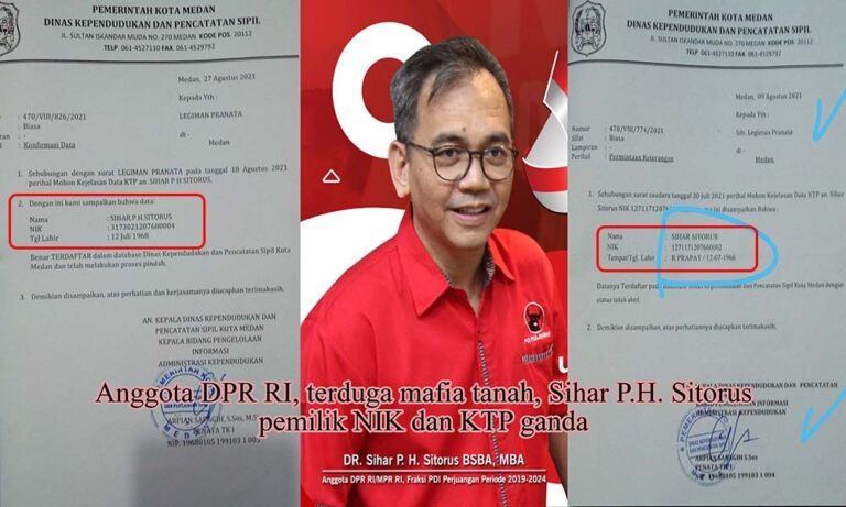 Tidak Hanya Sebagai Sarang Koruptor, DPR RI Juga Jadi Sarang Mafia Tanah